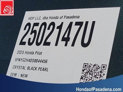 New 2025 Honda Pilot EX-L image 20