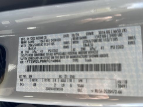 Used 2024 Ford F150 STX w/ Equipment Group 201A FX4 AWD/4WD image 31