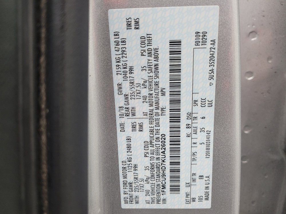 Used 2019 Ford Escape SEL AWD/4WD image 33