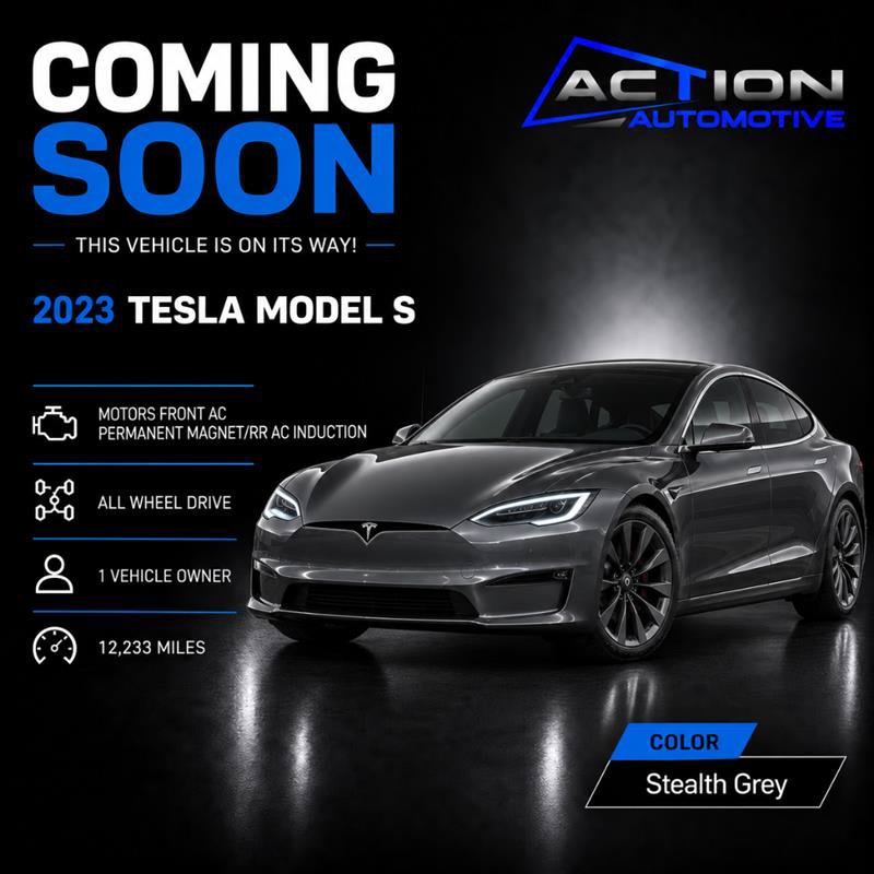 Used 2023 Tesla Model S Standard Range AWD/4WD image 1