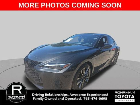 Used 2023 Lexus IS 350 F Sport w/ Memory Package AWD/4WD image 1