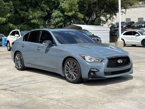 Used 2023 INFINITI Q50 Red Sport 400 RWD image 1