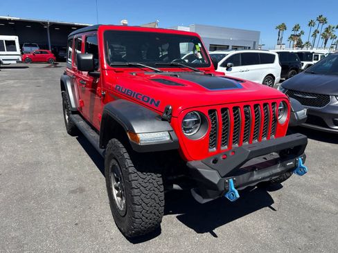 Used 2021 Jeep Wrangler Unlimited Rubicon 4xe w/ Cold Weather Group AWD/4WD image 7