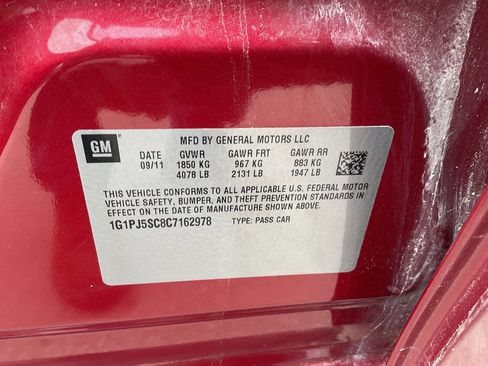 Used 2012 Chevrolet Cruze Eco image 16