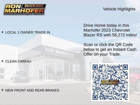 Used 2023 Chevrolet Blazer RS AWD/4WD image 15