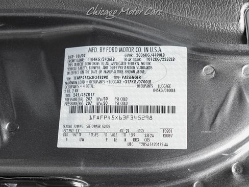 Used 2003 Ford Mustang GT RWD image 61