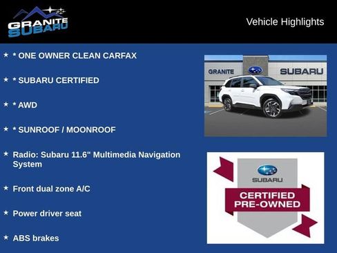 Used 2025 Subaru Forester Premium AWD/4WD image 2