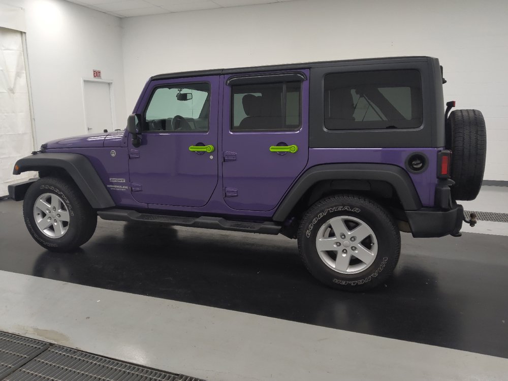 Used 2017 Jeep Wrangler Unlimited Sport w/ Quick Order Package 24S AWD/4WD image 3