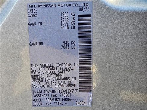 Used 2024 Nissan Altima 2.5 SV image 20