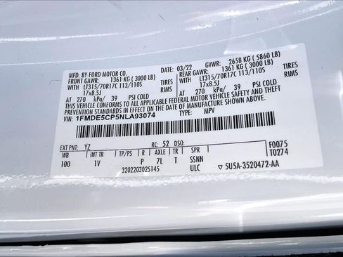 Certified 2022 Ford Bronco Badlands AWD/4WD image 32