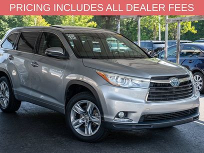 Used 2015 Toyota Highlander Limited Platinum