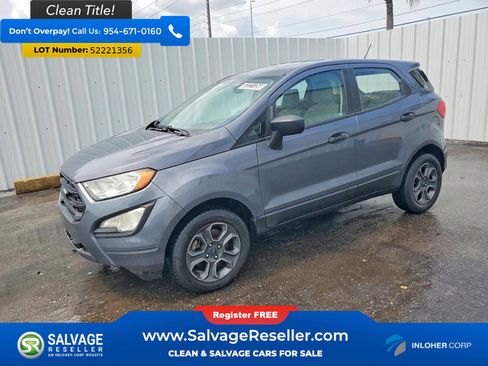 Used 2018 Ford EcoSport S FWD image 1