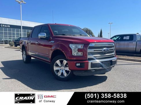 Used 2015 Ford F150 Platinum w/ Equipment Group 701A Luxury image 1