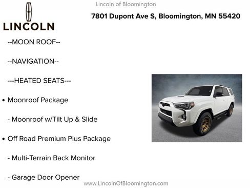 Used 2024 Toyota 4Runner TRD Off-Road Premium w/ Off Road Premium Plus Package AWD/4WD image 5