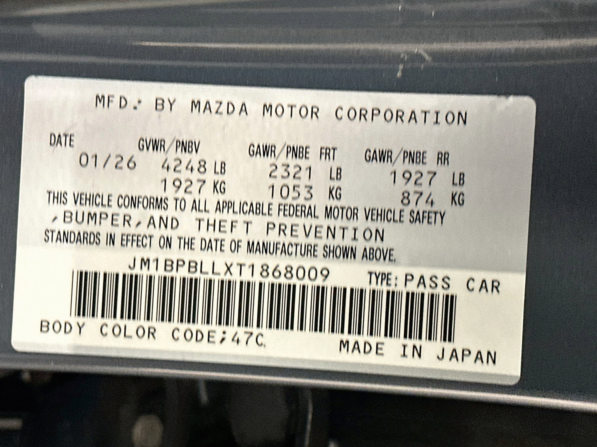 Used 2026 MAZDA MAZDA3 Carbon AWD/4WD image 12