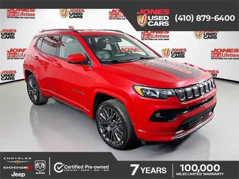 Used 2022 Jeep Compass Limited AWD/4WD image 1
