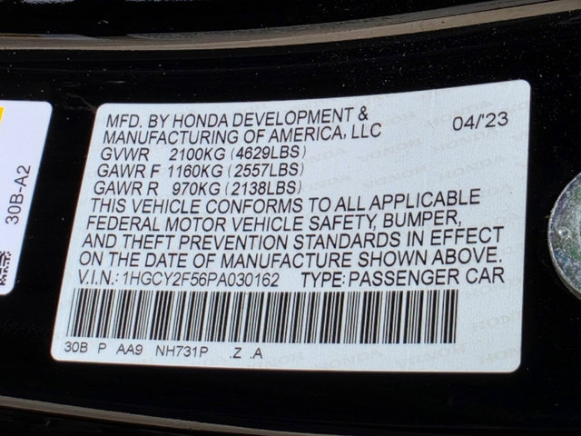 Certified 2023 Honda Accord Sport image 34