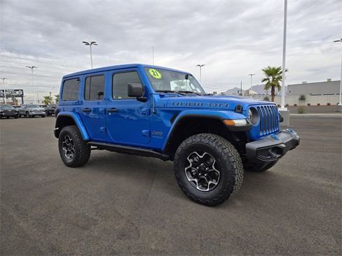 Used 2021 Jeep Wrangler Unlimited Rubicon 4xe w/ Cold Weather Group image 2