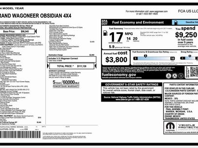 Certified 2024 Jeep Grand Wagoneer Series II w/ Quick Order Packagew 28T