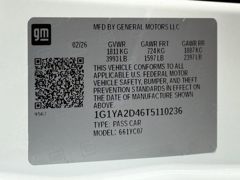 New 2026 Chevrolet Corvette 1LT image 23