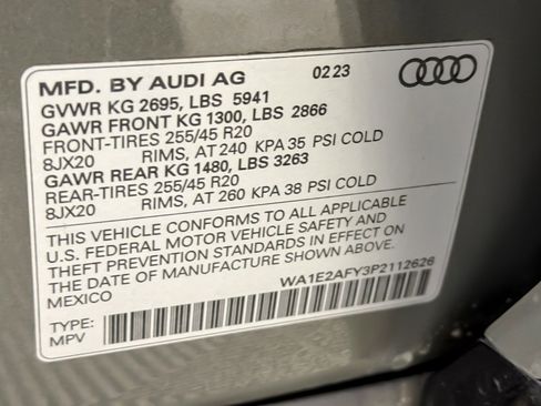 Used 2023 Audi Q5 e Premium Plus w/ Premium Plus Package image 27