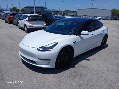 Used 2020 Tesla Model 3 Long Range AWD/4WD image 2