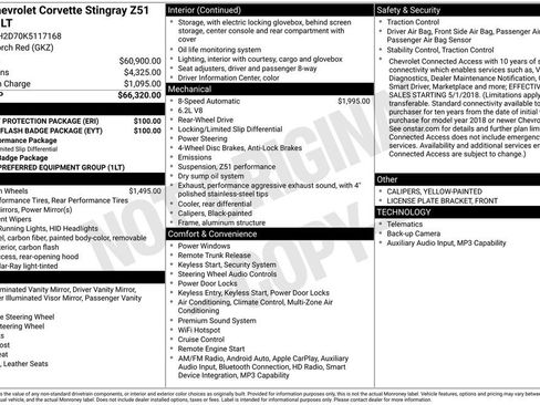 Used 2019 Chevrolet Corvette Stingray Coupe w/ Carbon Flash Badge Package image 11