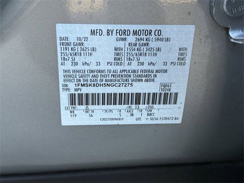 Used 2022 Ford Explorer XLT w/ Equipment Group 202A image 36