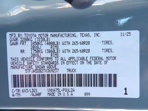 Used 2026 Toyota Tundra Limited image 33