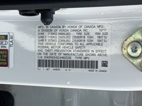 Used 2018 Honda CR-V EX image 35