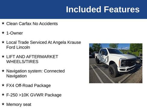 Used 2023 Ford F250 Platinum w/ FX4 Off-Road Package AWD/4WD image 5