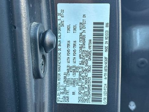 Certified 2022 Toyota Tacoma SR5 w/ Technology Package image 32