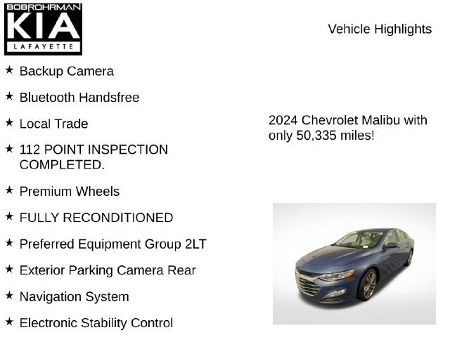 Used 2024 Chevrolet Malibu LT FWD image 7