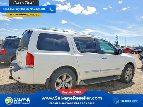 Used 2011 Nissan Armada Platinum w/ 2nd Row Captain Seat Pkg AWD/4WD image 4