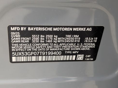New 2026 BMW X3 xDrive30 w/ M Sport Package image 20