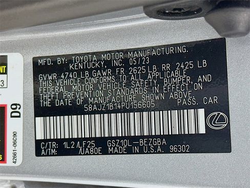 Used 2023 Lexus ES 350 F Sport image 35