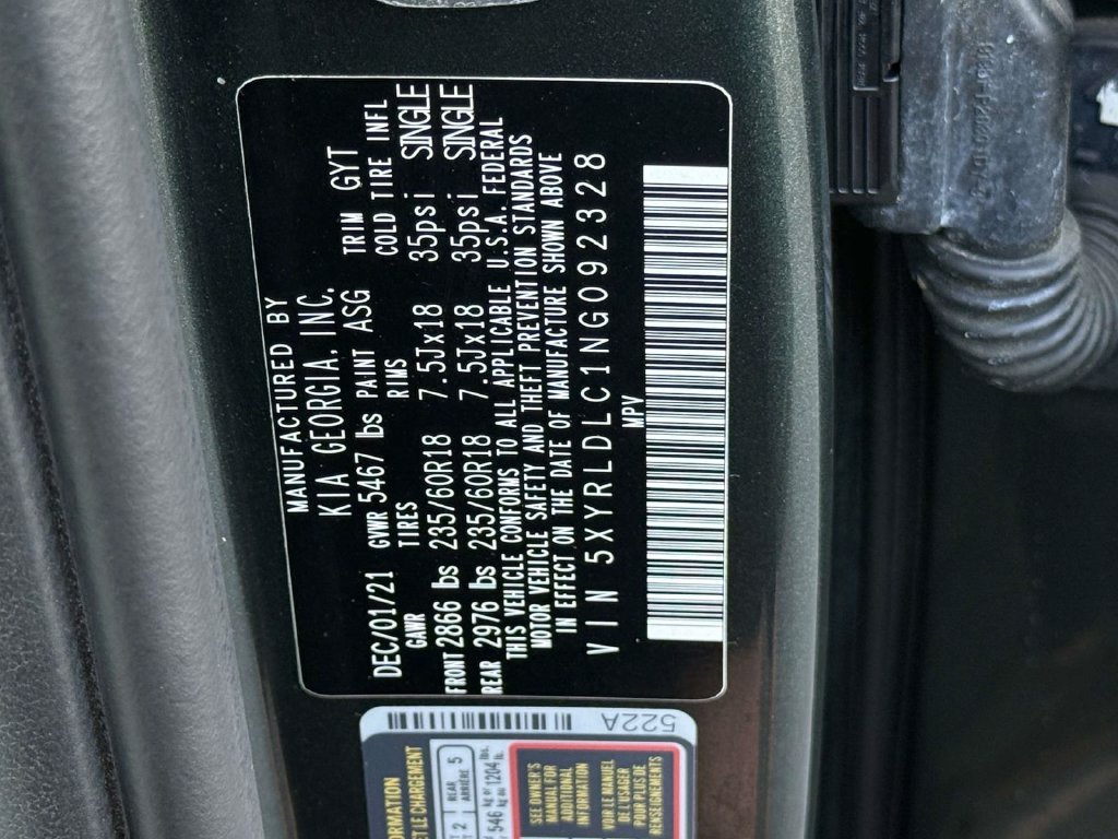 Used 2022 Kia Sorento S w/ Panoramic Sunroof Package AWD/4WD image 29