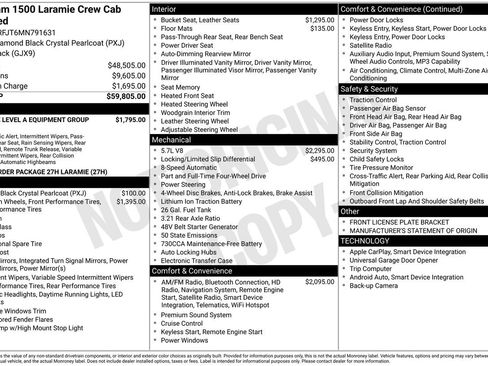 Used 2021 RAM 1500 Laramie image 52