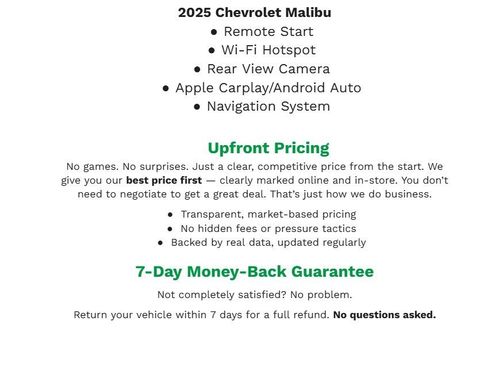 Used 2025 Chevrolet Malibu LT FWD image 2