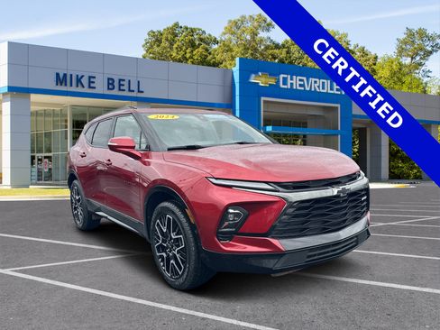 Certified 2024 Chevrolet Blazer RS w/ Driver Confidence II Package image 1