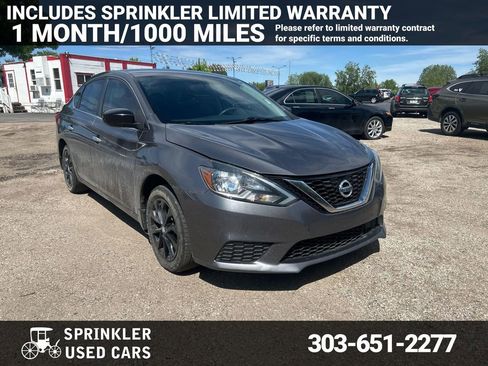 Used 2018 Nissan Sentra S w/ S Midnight Style Package FWD image 1