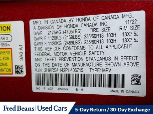 Used 2023 Honda CR-V EX image 35