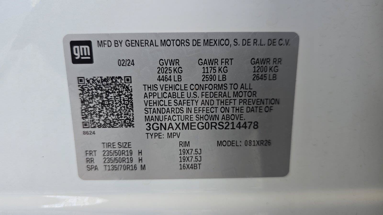 Used 2024 Chevrolet Equinox RS FWD image 29