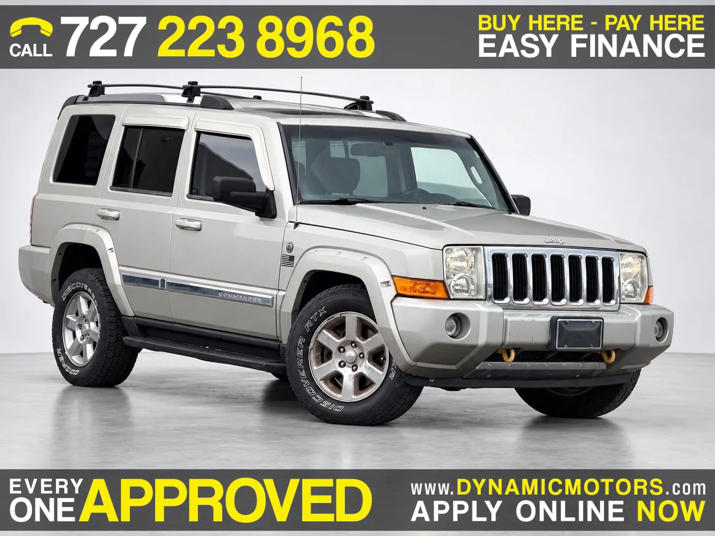 Used 2008 Jeep Commander Limited AWD/4WD image 1