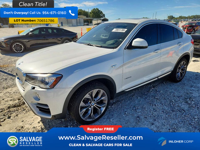 Used 2018 BMW X4 xDrive28i AWD/4WD image 1