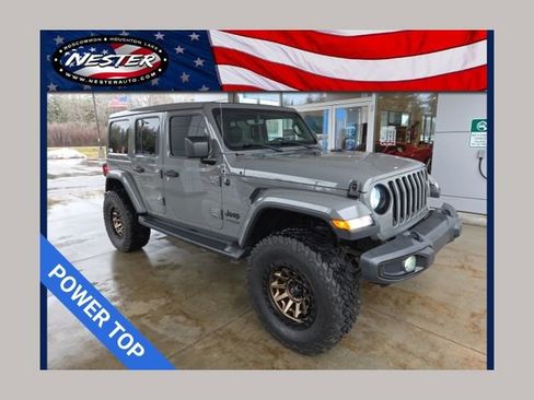 Used 2020 Jeep Wrangler Unlimited Sahara image 1