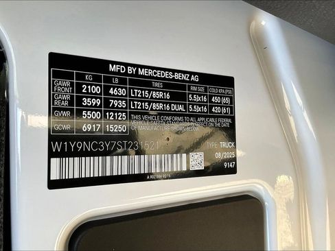New 2025 Mercedes-Benz Sprinter 4500 image 12