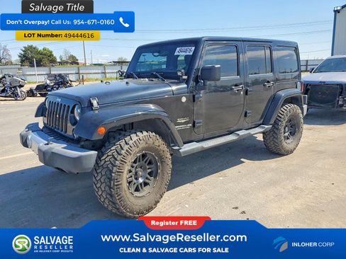 Used 2014 Jeep Wrangler Unlimited Sahara image 1