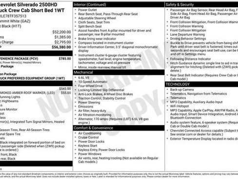 New 2026 Chevrolet Silverado 2500 W/T w/ WT Convenience Package AWD/4WD image 23