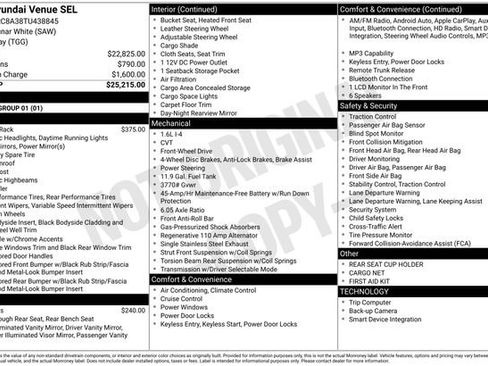 New 2026 Hyundai Venue SEL image 39